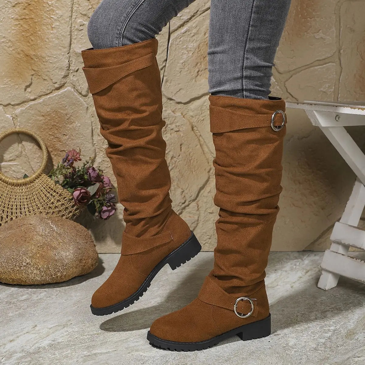 Alicia | Knee High Boots